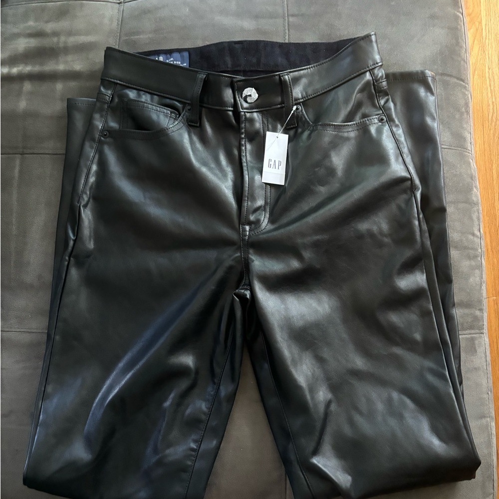 Gap pleather jeans